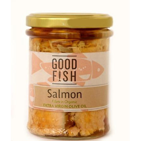 Olive Green Organics Salmon in Extra Virgin Olive Oil - Go Vita Batemans Bay