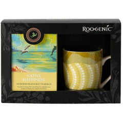 Roogenic Gift Pack Native Happiness Tea Bag And Cup