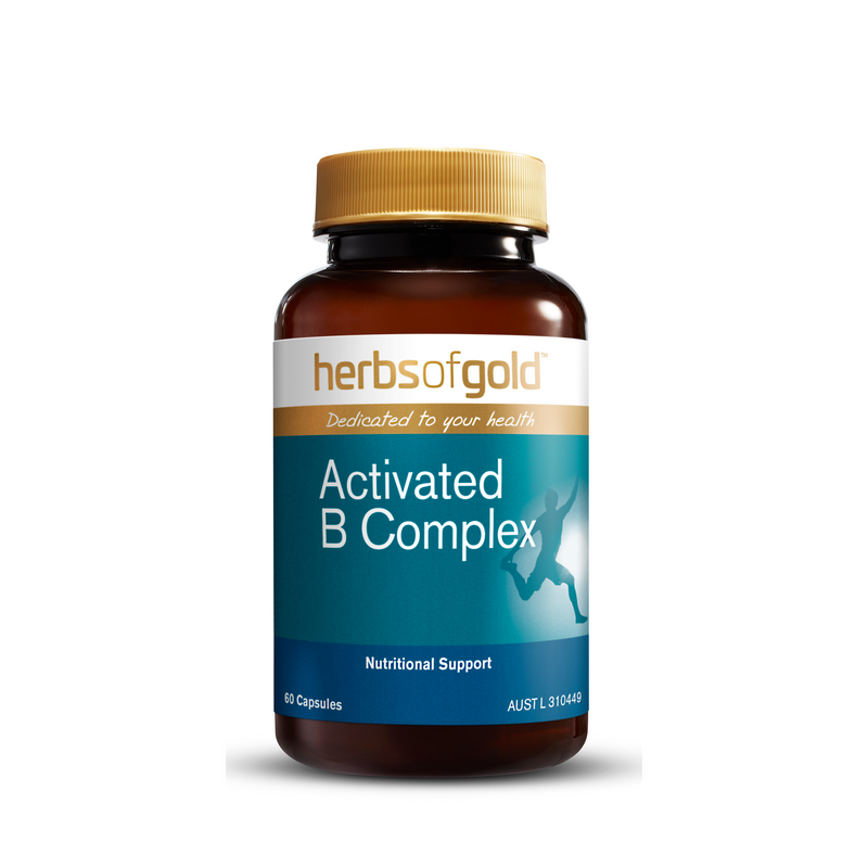 Herbs of Gold Activated B Complex - Go Vita Batemans Bay