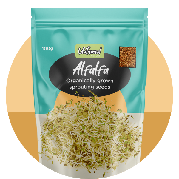 Untamed Health Alfalfa Sprouting Seeds