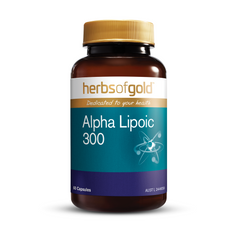Herbs of Gold Alpha Lapoic Acid 300mg - Go Vita Batemans Bay