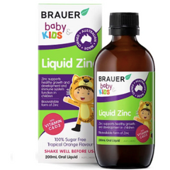 Brauer Baby & Kids Liquid Zinc 200ml