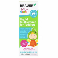 Brauer's Liquid Multivitamin for Toddlers 100ml