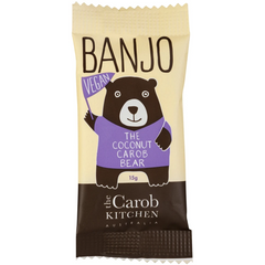 The Carob Kitchen - Banjo The Carob Bear - Vegan Coconut - Go Vita Batemans Bay