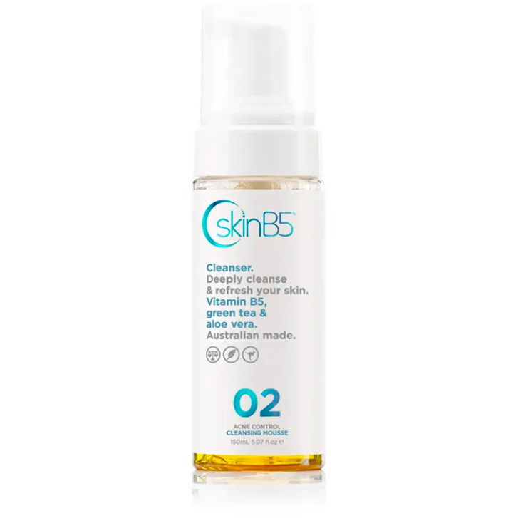 SkinB5 Acne Control Cleansing Mousse - Go Vita Batemans Bay