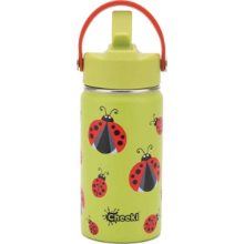 Cheeki Insulated Kids Bottle 400ml Ladybug