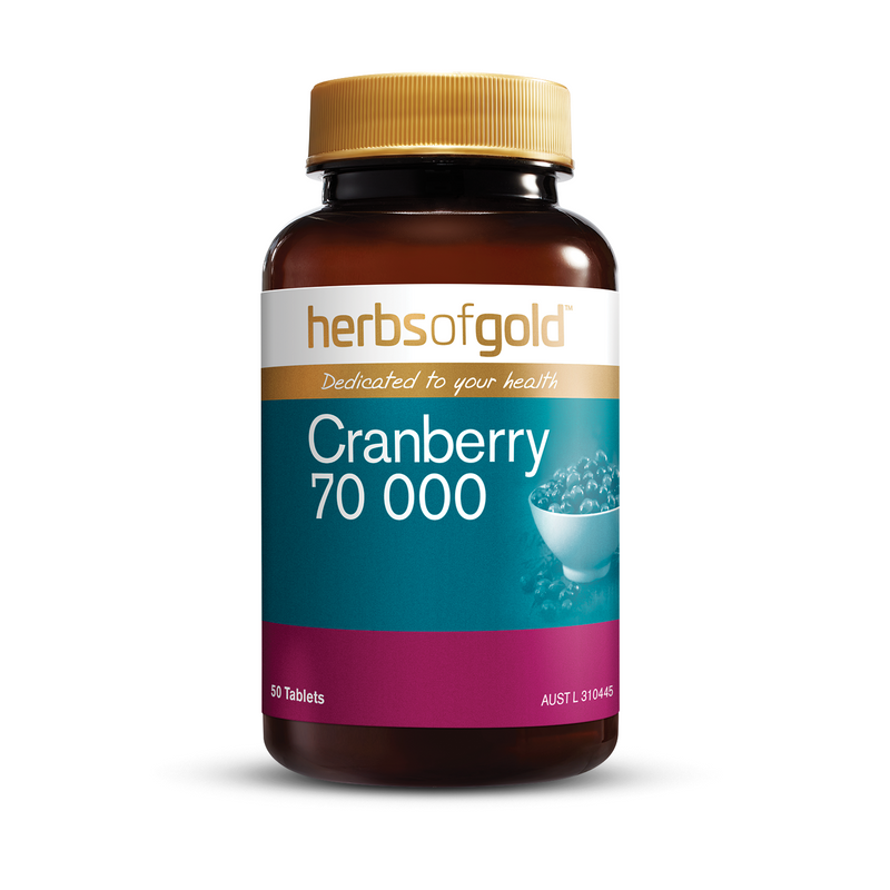 Herbs of Gold Cranberry 70000 - Go Vita Batemans Bay