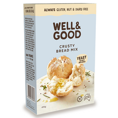 Well & Good Gluten Free Crusty Bread Mix - Go Vita Batemans Bay