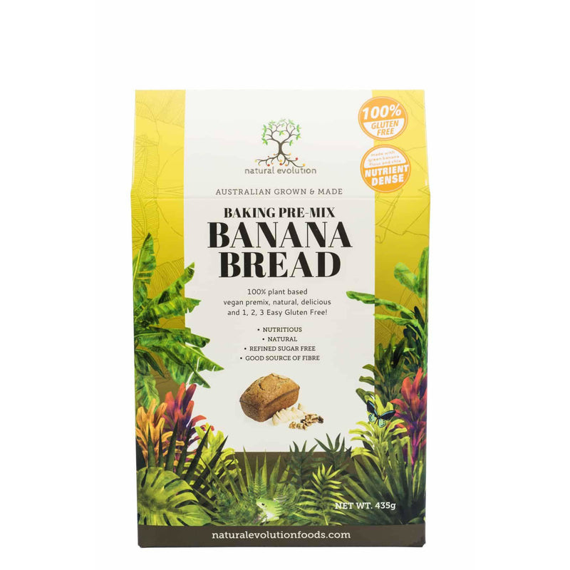 Natural Evolution Banana Flour Banana Bread Mix - Go Vita Batemans Bay