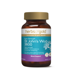 Herbs of Gold Extra Strength St John's Wort 3600 - Go Vita Batemans Bay