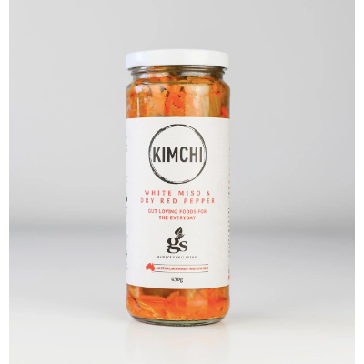 Green St Kitchen Kimchi with White Miso & Dry Red Pepper 430g