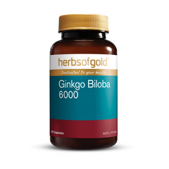 Herbs of Gold Ginkgo Biloba 6000 - Go Vita Batemans Bay