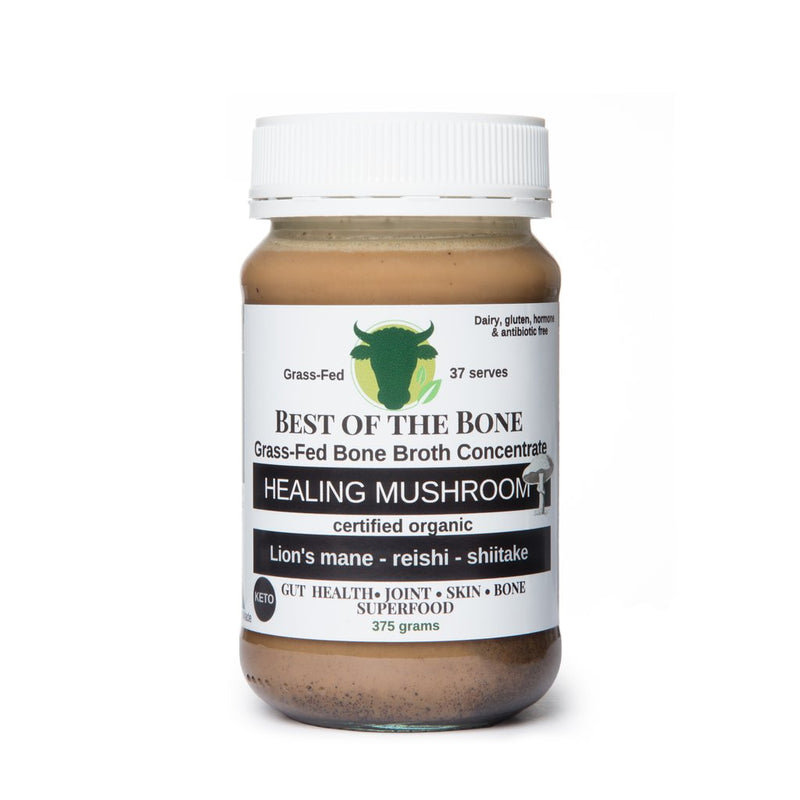Best of the Bone Bone Broth Concentrate Healing Mushroom - Go Vita Batemans Bay