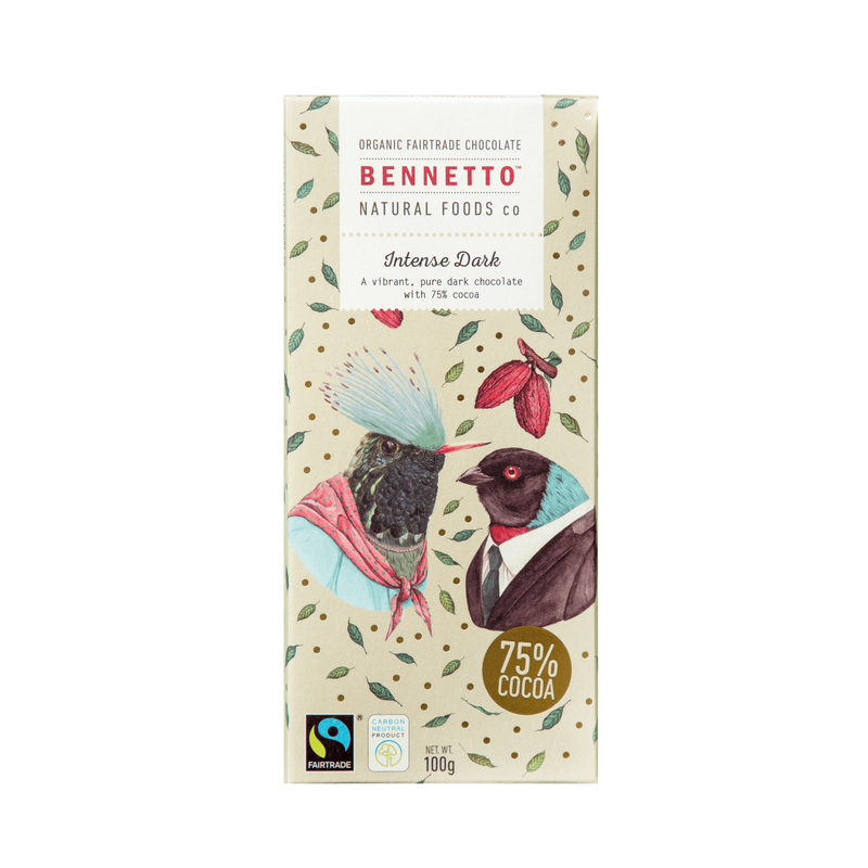 Bennetto Intense Dark Chocolate - Go Vita Batemans Bay