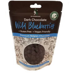 Dr Superfoods Dark Chocolate Wild Blueberries - Go Vita Batemans Bay