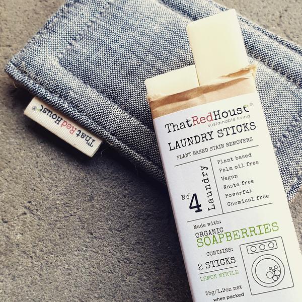 That Red House Laundry Sticks - Plant based Stain remover sticks - 2 pack