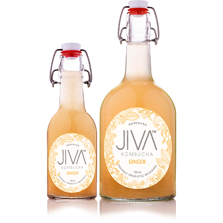 JIVA Ginger Juice-Style Kombucha