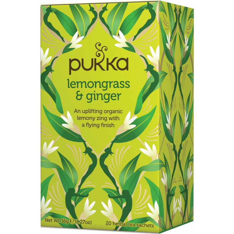 Pukka Lemongrass & Ginger Tea - Go Vita Batemans Bay