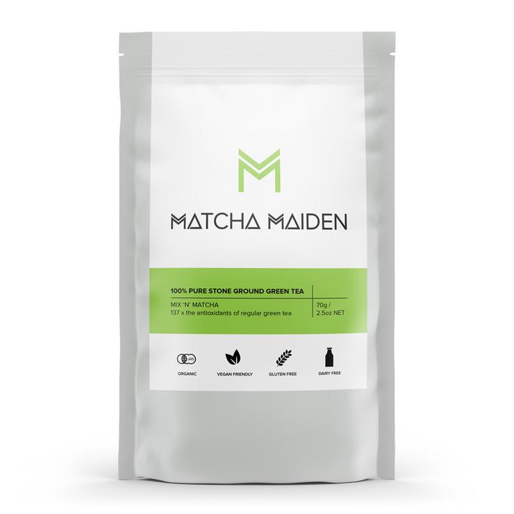 Matcha Maiden Organic Matcha Green Tea Powder - Go Vita Batemans Bay