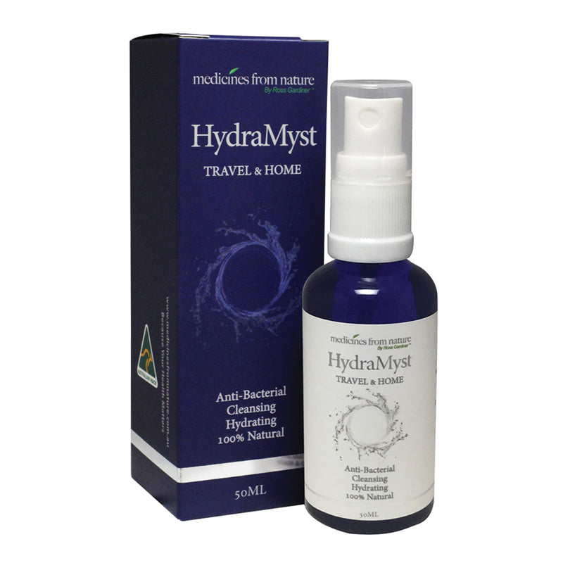 Medicines From Nature HydraMyst Travel & Home (Anti-Bacterial Colloidal Silver) Spray - Go Vita Batemans Bay