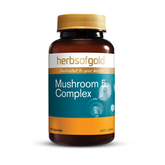 Herbs of Gold Mushroom 5 Complex - Go Vita Batemans Bay