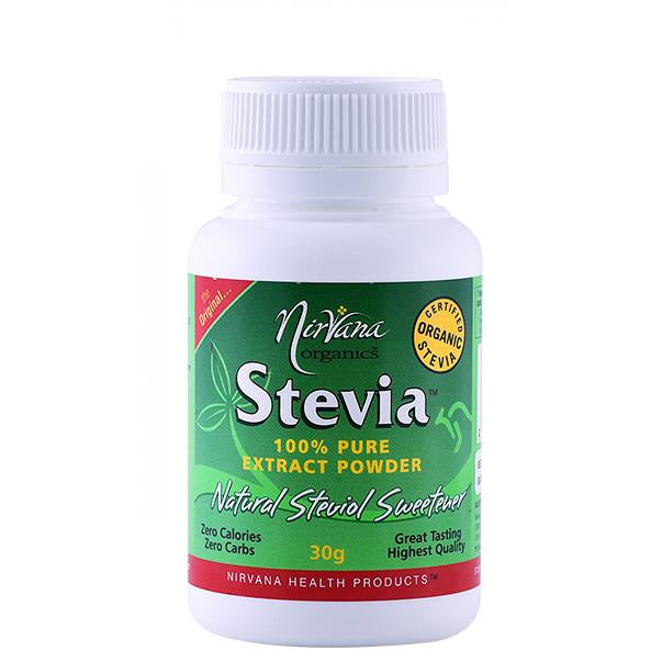 Nirvana Organics Stevia Powder - Go Vita Batemans Bay