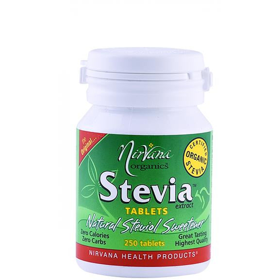 Nirvana Organics Stevia Tablets - Go Vita Batemans Bay