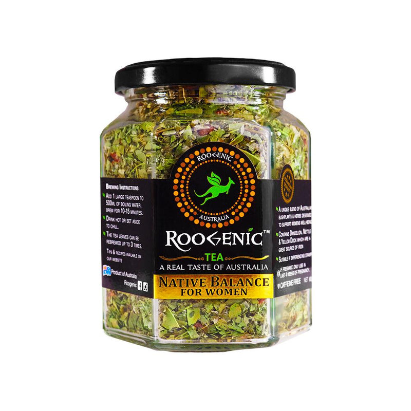 Roogenic Native Balance For Women Loose Tea - Go Vita Batemans Bay