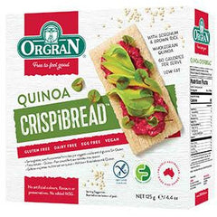 Orgran Quinoa Crispbread - Go Vita Batemans Bay
