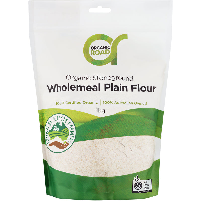 Organic Road Wholemeal Wheat Flour - Go Vita Batemans Bay