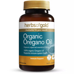Herbs of Gold Oregano Oil Organic 60caps