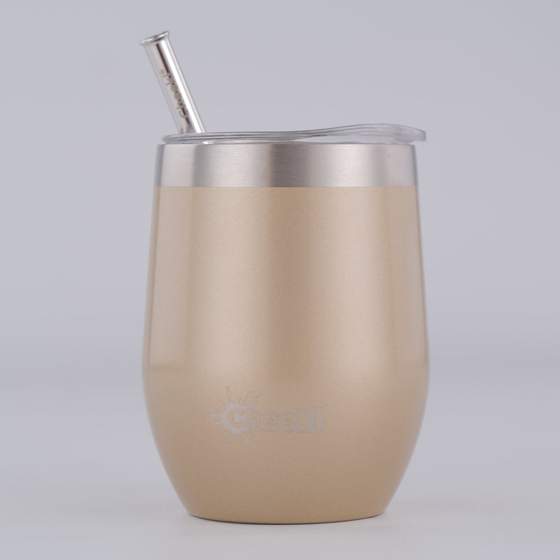 Cheeki Insulated Wine Tumbler 320mL - Go Vita Batemans Bay