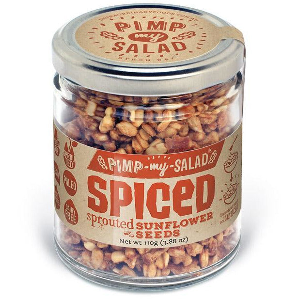 Pimp My Salad Spiced Sprouted Sunflower Seeds Sprinkles - Go Vita Batemans Bay