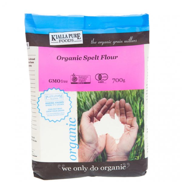 Kialla Organic Spelt Flour - Go Vita Batemans Bay