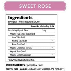 Organic India Tulsi Tea Sweet Rose