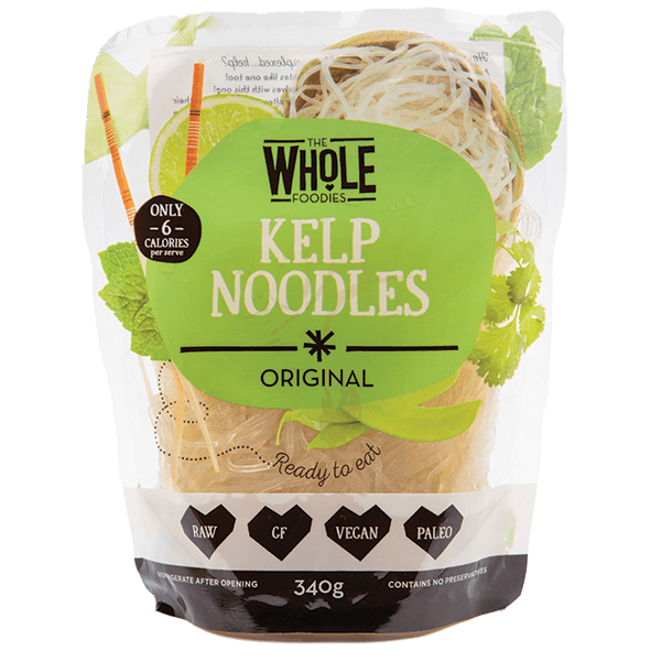 The Whole Foodies Kelp Noodles - Original - Go Vita Batemans Bay