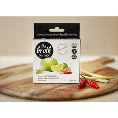 The Broth Sisters Thai Lemongrass - Vegetable Sipping Broth -2 Broth bags
