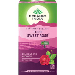 Organic India Tulsi Tea Sweet Rose