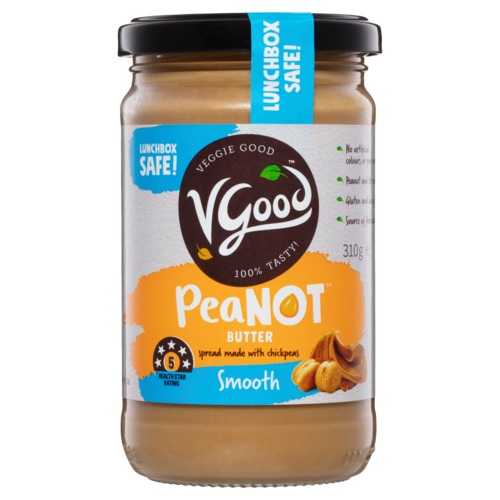 VGood PeaNOT Chickpea Butter Smooth 310g