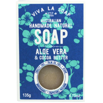 Viva La Body Aloe Vera & Cocoa Butter Natural Soap 135gm