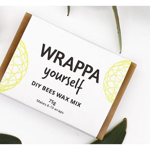 WRAPPA Yourself DIY Bars for Reusable Food Wraps - Bees Wax Mix - Go Vita Batemans Bay