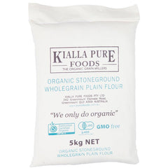 Kialla Organic Stoneground Wholegrain Plain Flour - Go Vita Batemans Bay