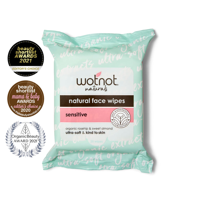 Wotnot Facial Wipes (25 wipes per pack)