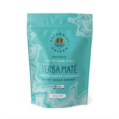 Naturally Driven Organic Pep In Your Step - Blend Of Yerba Maté, Siberian Ginseng And Peppermint Tea 130g