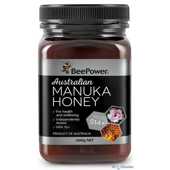 Bee Power Australian Manuka Honey MGO 514+ (UMF 15+) - Go Vita Batemans Bay