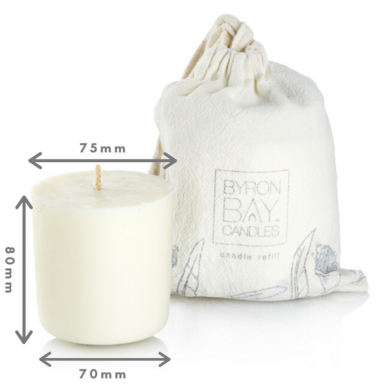 Byron Bay Candles Pure Soy Candle Refill