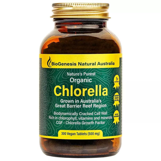 BioGenesis Chlorella Vegan Tablets 300 Shopify