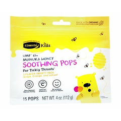 Comvita Kids Soothing Manuka Pops Pack of 15