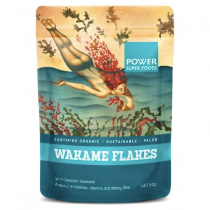 Power Super Foods Organic Wakame Flakes - Go Vita Batemans Bay