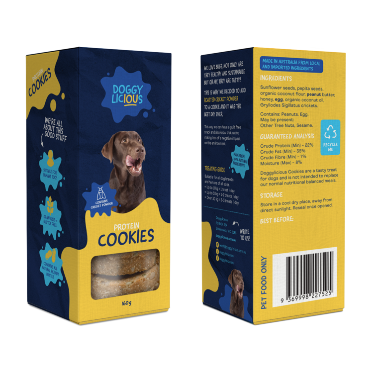 Doggylicious Protein Cookies